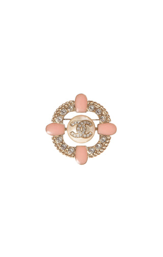 CHANEL (RARE) Brooch Size: 2.125" x 2.125"