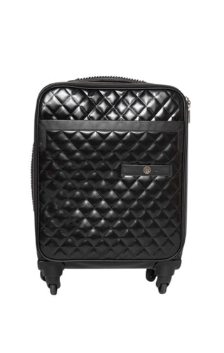 CHANEL (RARE) Luggage Size: 14" x 8" x 16.75"; 18" drop handle