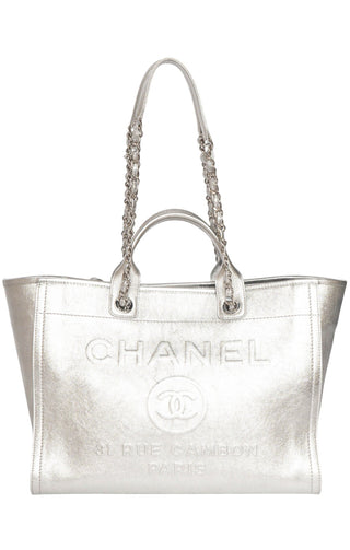 CHANEL (RARE) Handbag Size: 15.25" x 8.5" x 11.625"; 4" drop handle