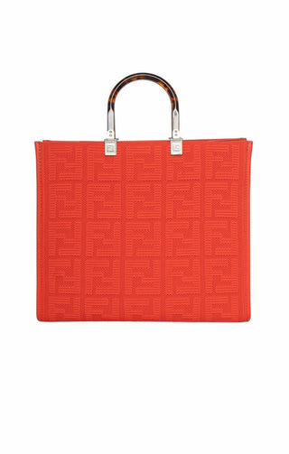 FENDI Handbag Size: 14" x 6.375" x 12"; 4.25" drop handle
