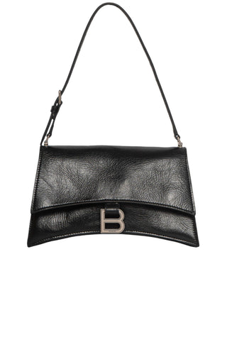 BALENCIAGA (RARE) Handbag Size: 10" x 2.625" x 5.375"; 7.75" drop handle