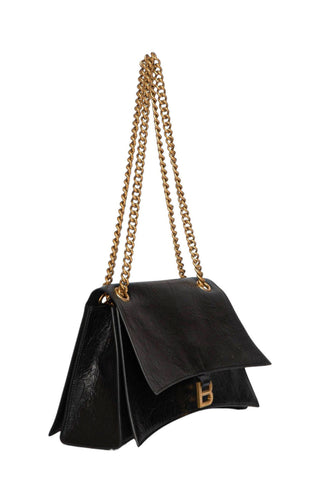 BALENCIAGA Handbag Size: 12.375" x 4" x 7"; 21.75" strap