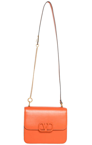 VALENTINO GARAVANI (RARE) Handbag Size: 8.625" x 4.375" x 7"; 20.5" strap