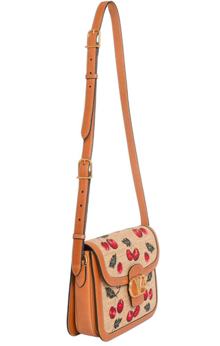 VALENTINO GARAVANI Handbag Size: 9.625" x 2.75" x 6.75"; 21" strap