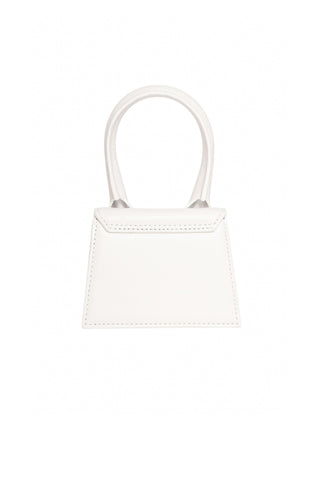 JACQUEMUS Handbag Size: 4.75" x 2.375" x 3.5"; 3.5" drop handle