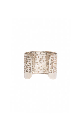 Sterling Silver Bracelet Size: 2.25" x 2"