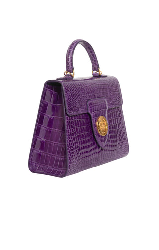 CHRISTOPHER KING (RARE) Handbag Size: 10.125" x 4" x 7.75"; 3" drop handle