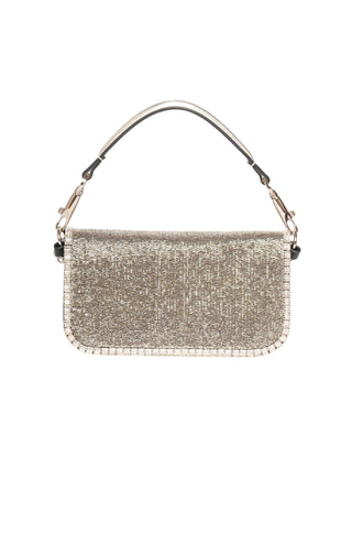VALENTINO GARAVANI Handbag Size: 7.75" x 2" x 3.5"; 5" drop handle