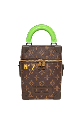 LOUIS VUITTON (RARE & NEW) Handbag Size: 6" x 3" x 8.25"; 2.25" drop handle