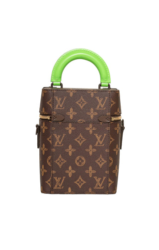 LOUIS VUITTON (RARE & NEW) Handbag Size: 6" x 3" x 8.25"; 2.25" drop handle