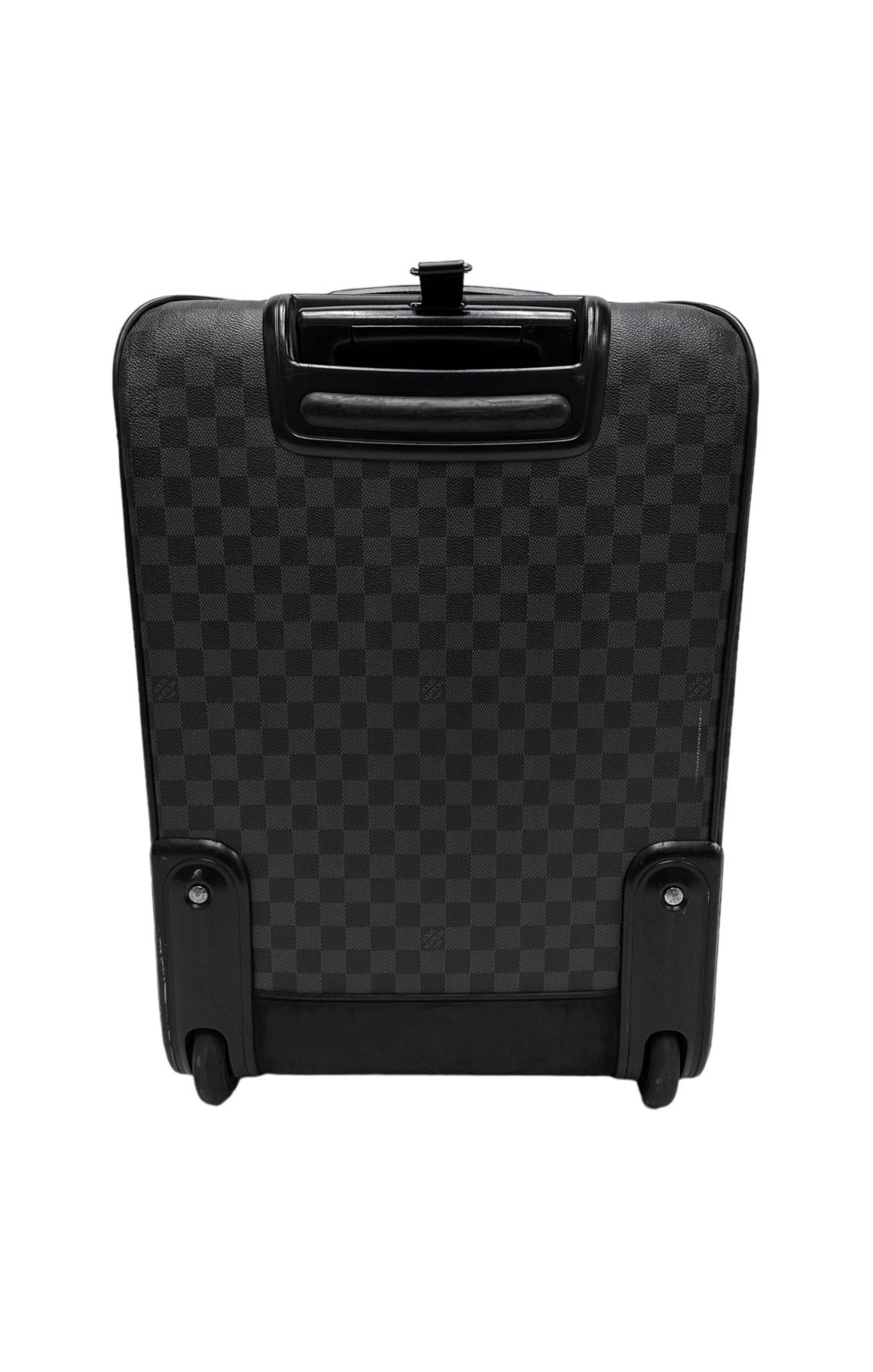 LOUIS VUITTON Luggage & Sleeve Set Size: 15 x 6.75 x 20.25; 18