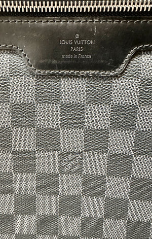 LOUIS VUITTON Luggage & Sleeve Set Size: 15" x 6.75" x 20.25"; 18" handle