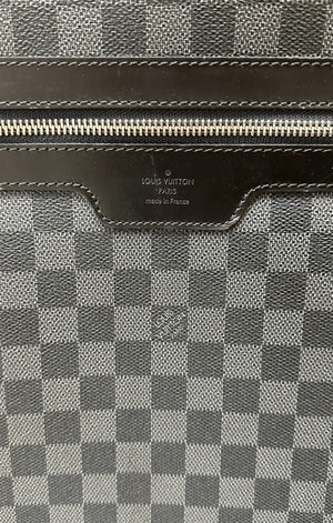Louis Vuitton Garment Bag 3 Hangers Damier Graphite Black/Grey in Canvas  with Silver-tone - US