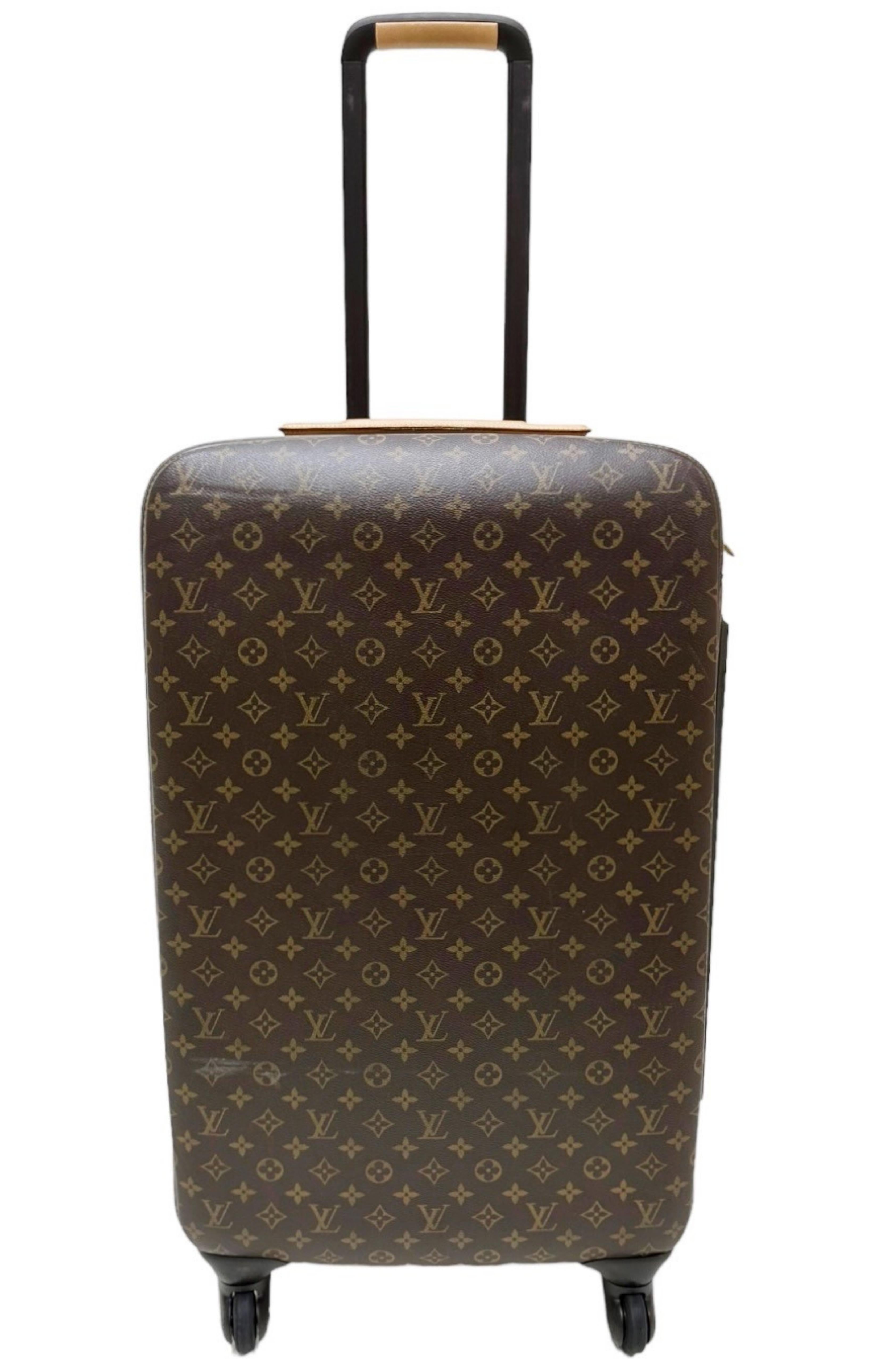 Louis Vuitton Luggage on Wheels 