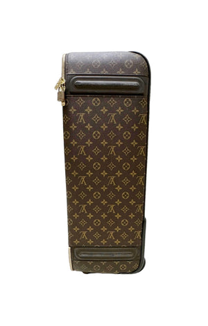 Louis VUITTON Small suitcase in Monogram canvas, and na…