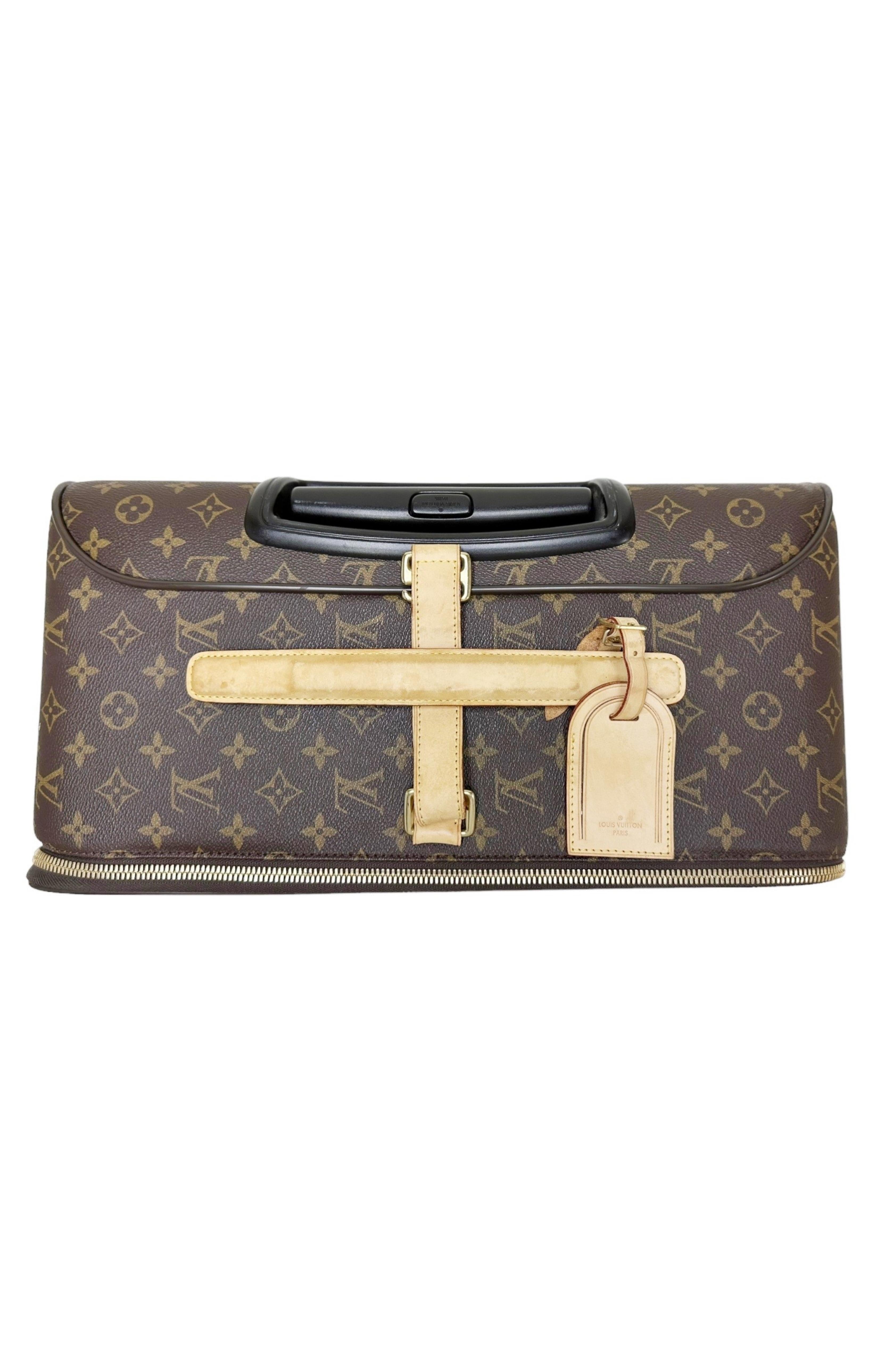 LOUIS VUITTON Luggage & Sleeve Set Size: 15 x 6.75 x 20.25; 18 han –  Kardashian Kloset