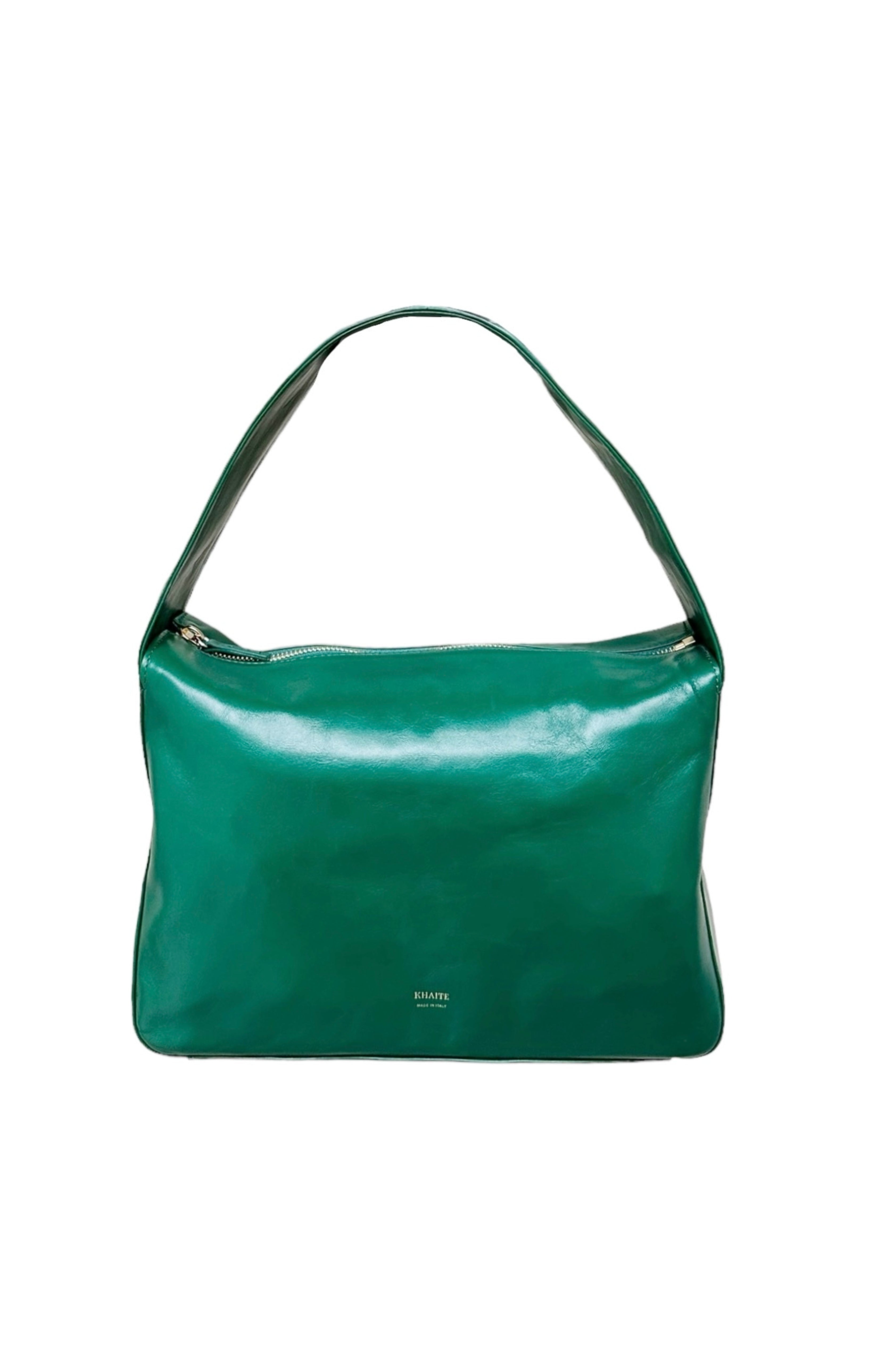 KHAITE (NEW) Bag Size: 11" x 3.75" x 7.5"; 5.75" drop handle