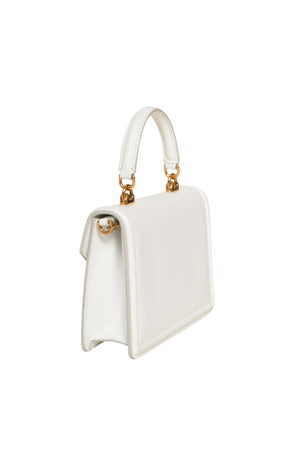 DOLCE & GABBANA Bag Size: 7.5" x 2" x 5"; 2.75" drop handle