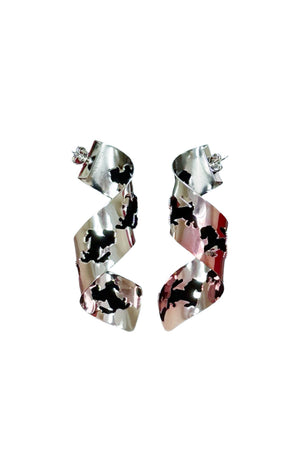 FERRARI (RARE & NEW) with box Earrings Size: 2.75" x 0.825"