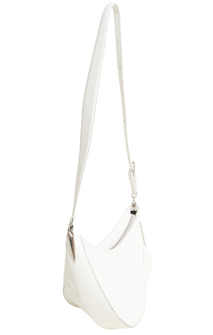 MUGLER (NEW) with tags Bag Size: 14" x 7.25" x 11"; 21.5" strap