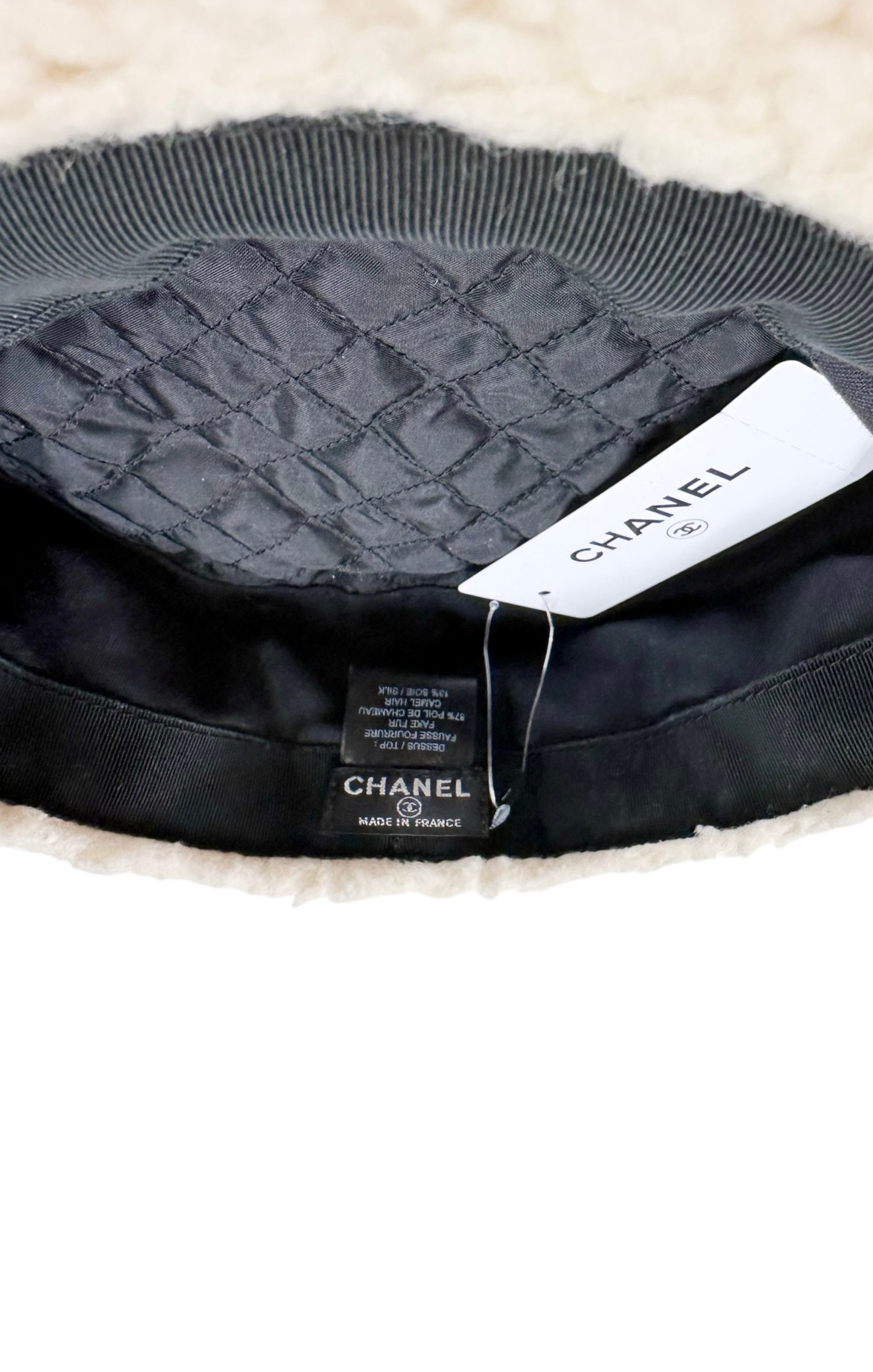 CHANEL (RARE & NEW) with tags Hat Size: L