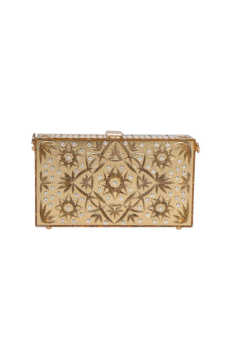 DOLCE & GABBANA (RARE) Handbag Size: 7.625" x 2.25" x 4.25"; 24" strap