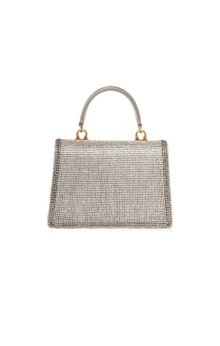 DOLCE & GABBANA (RARE) Bag Size: 7.375" x 2.375" x 5.25"; 2.75" drop handle
