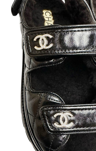 CHANEL (RARE) Sandals & Socks Set Size: Sandals - US 8, Socks - OSFM