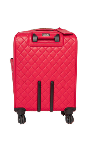 CHANEL (RARE) Luggage Size: 14" x 8.25" x 18"; 20" drop handle