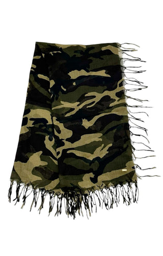 SAINT LAURENT Scarf Size: 46" x 42"