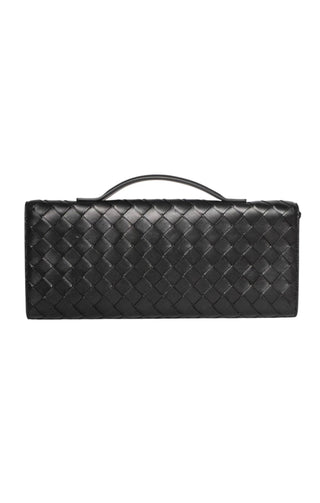 BOTTEGA VENETA Handbag Size: 12.125" x 1" x 5.25"; 1" drop handle