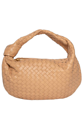 BOTTEGA VENETA (RARE) Handbag Size: 21" x 5.5" x 9.5"; 4.25" drop handle