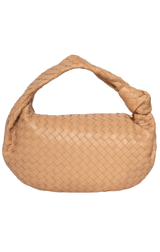 BOTTEGA VENETA (RARE) Handbag Size: 21" x 5.5" x 9.5"; 4.25" drop handle