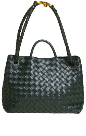 BOTTEGA VENETA Bag Size: 12" x 5.25" x 9.25"; 19" strap