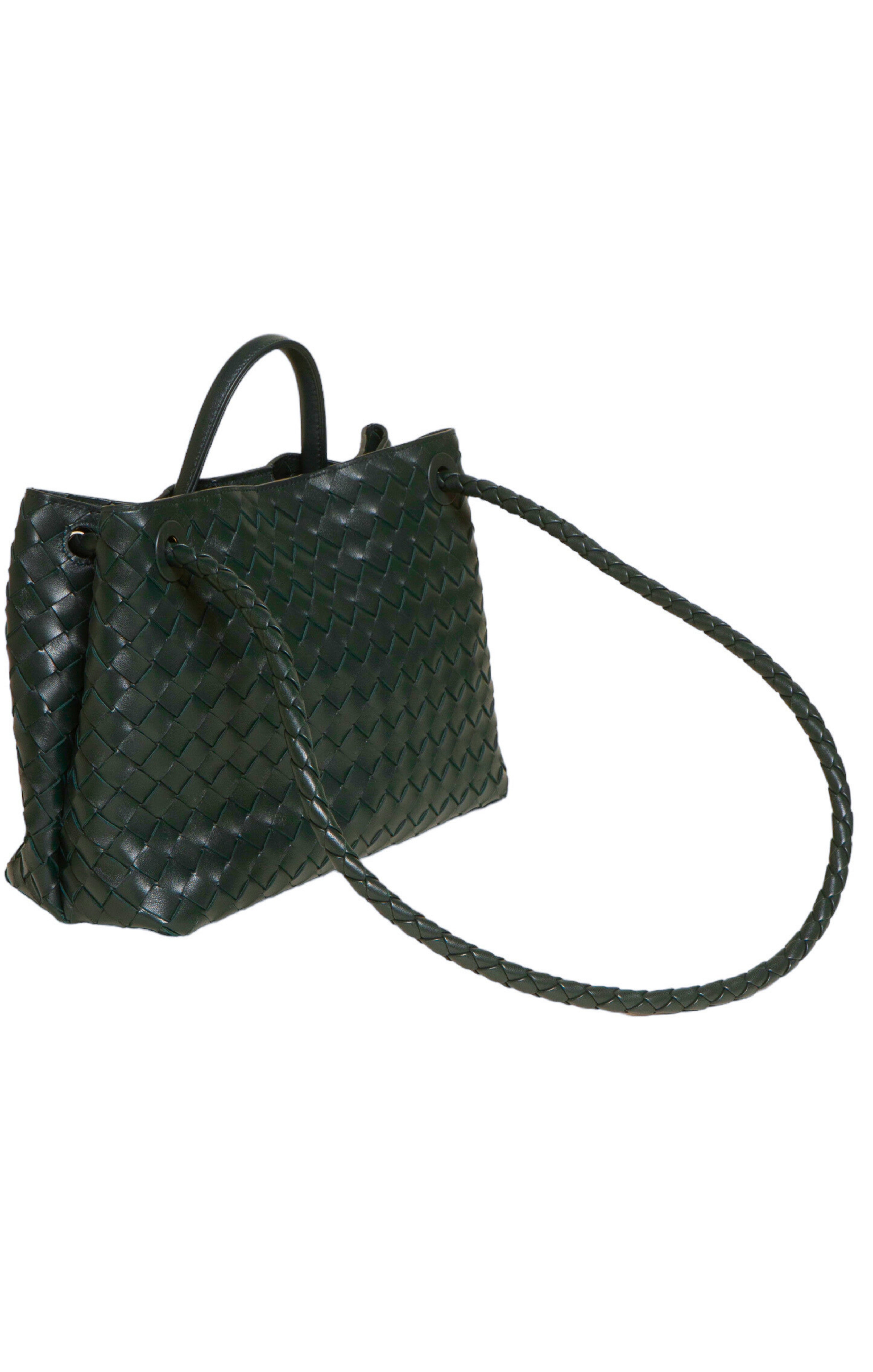 BOTTEGA VENETA Bag Size: 12" x 5.25" x 9.25"; 19" strap