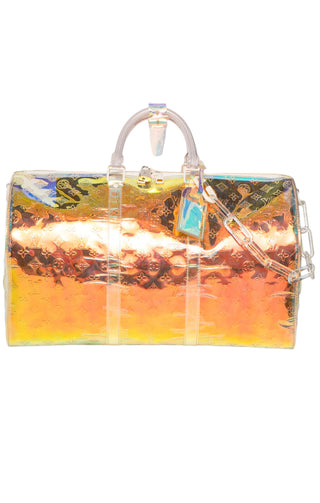 LOUIS VUITTON (RARE) Luggage Size: 19.75" x 8.75" x 11.625"; 4.5" drop handle