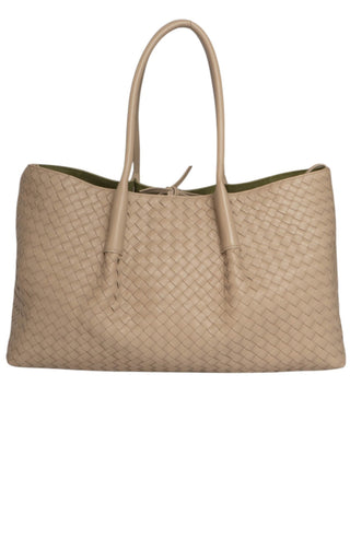 BOTTEGA VENETA Reversible Handbag Size: 16.375" x 6.25" x 10"; 8" drop handle