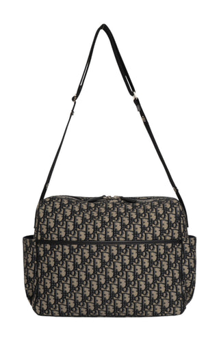 DIOR Changing Bag Size: 13" x 5.5" x 11.5"; 21.5" strap