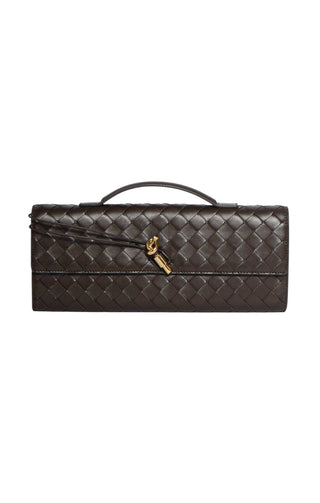 BOTTEGA VENETA (NEW) Handbag Size: 12.25" x 1.625" x 5.125"; 1" drop handle
