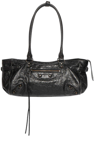 BALENCIAGA Handbag Size: 12.5" x 6.75" x 6.75"; 9" drop handle