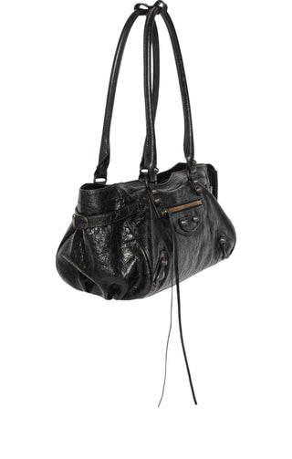 BALENCIAGA Handbag Size: 12.5" x 6.75" x 6.75"; 9" drop handle