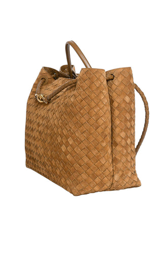 BOTTEGA VENETA (RARE) Handbag Size: 15.5" x 8" x 13"; 3" drop handle