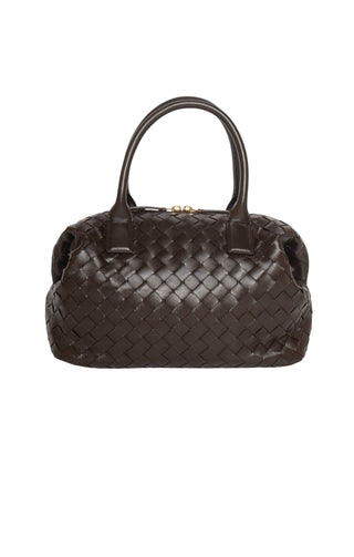 BOTTEGA VENETA (RARE) Handbag Size: 13" x 5.25" x 7.75"; 5.25" drop handle