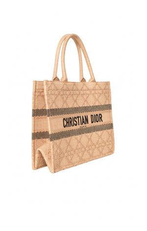 CHRISTIAN DIOR Bag Size: 14.25" x 6.75" x 10.75"; 6.25" drop handle