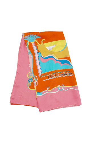 EMILIO PUCCI Scarf Size: 34" x 34"