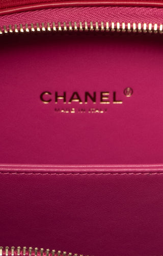 CHANEL (RARE) Handbag Size: 6.175" x 3.25" x 4.75"; 1.25" drop handle