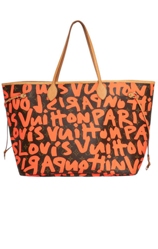LOUIS VUITTON x STEPHEN SPROUSE (RARE) Handbag Size: 21" x 8" x 12.75"; 8.25" drop handles