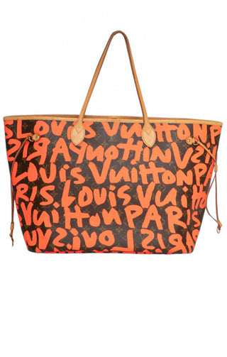 LOUIS VUITTON x STEPHEN SPROUSE (RARE) Handbag Size: 21" x 8" x 12.75"; 8.25" drop handles
