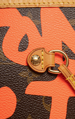 LOUIS VUITTON x STEPHEN SPROUSE (RARE) Handbag Size: 21" x 8" x 12.75"; 8.25" drop handles