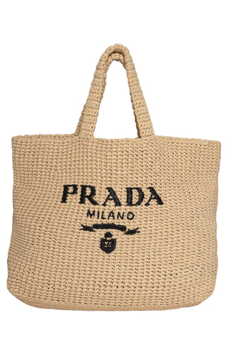 PRADA Handbag Size: 19.5" x 6" x 13"; 6.5" drop handles